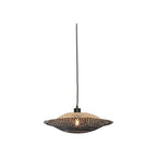 Suspension Kalimantan bambou noir 44 cm E27