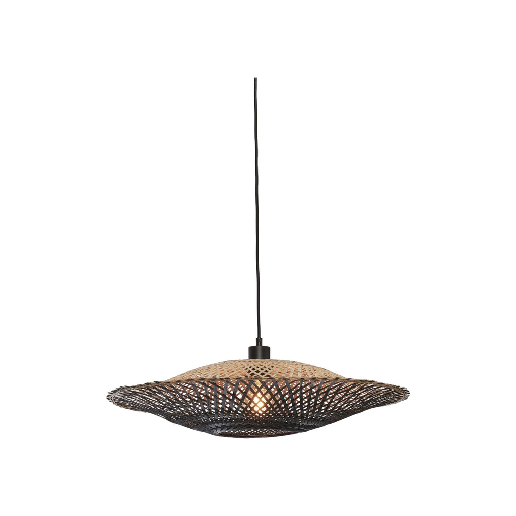 Suspension Kalimantan bambou noir 60 cm E27