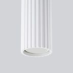Suspension Karbon 2 tubes barre blanc dans un intérieur
