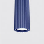 Suspension Karbon 3 tubes barre bleu outremer en situation