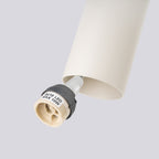 Suspension Lagos 1 lumière métal beige GU10 dans un intérieur