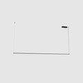 Suspension Longi 200 cm noire
