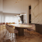 Suspension Luxury 40 cm dorée à variateur, vue 5