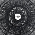 Abat-jour de suspension Macaron en rotin noir 150 cm, vue 5