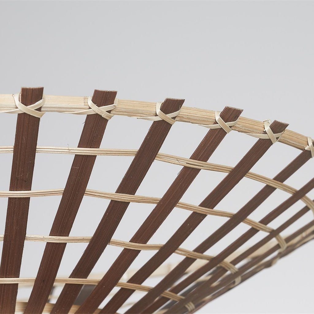 Suspension Machu Picchu bambou naturel et brun 57 cm E27, vue 8