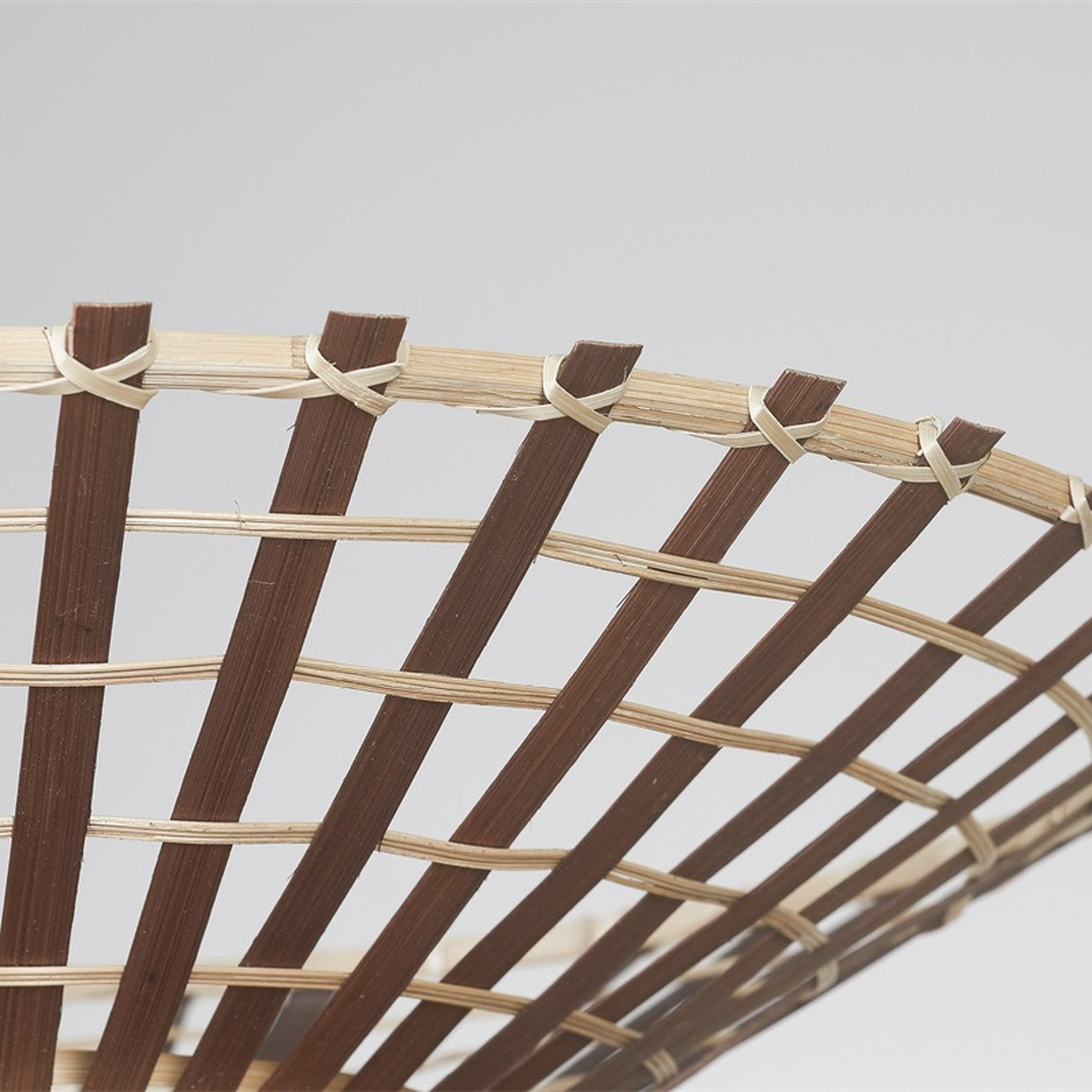 Suspension Machu Picchu bambou naturel et brun 57 cm E27, vue 8