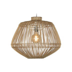 Suspension Madagascar rotin naturel 60 cm E27