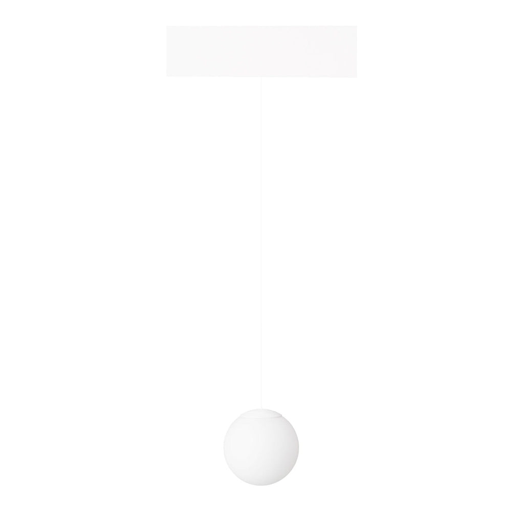 Suspension Magnetic globe opale blanche connecté Zigbee