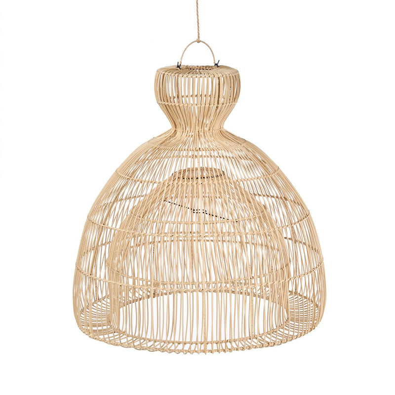 Dimensions Abat-jour de suspension Matcha Whisk en rotin naturel 82 cm