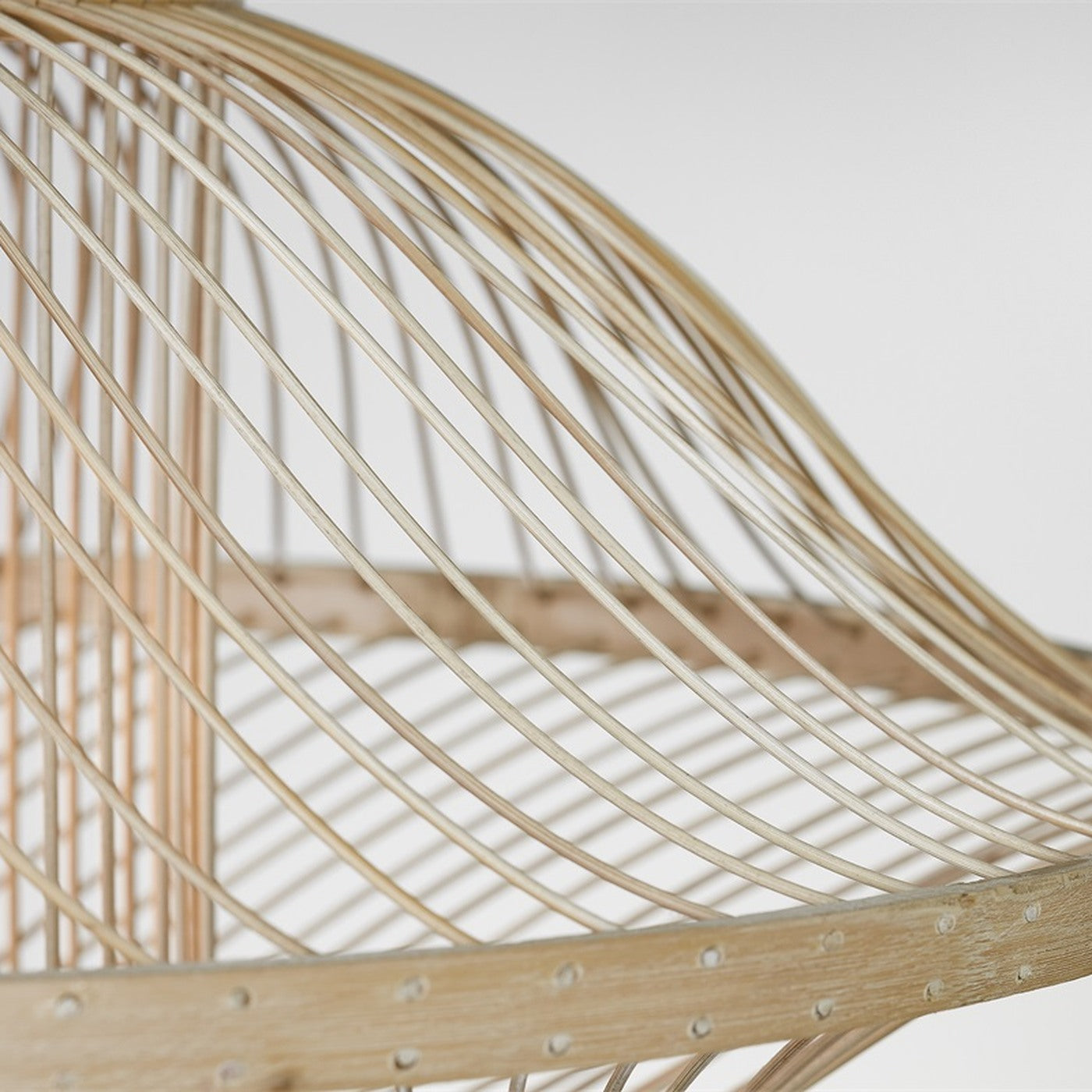 Suspension Maui bambou naturel 50 cm E27, vue 5