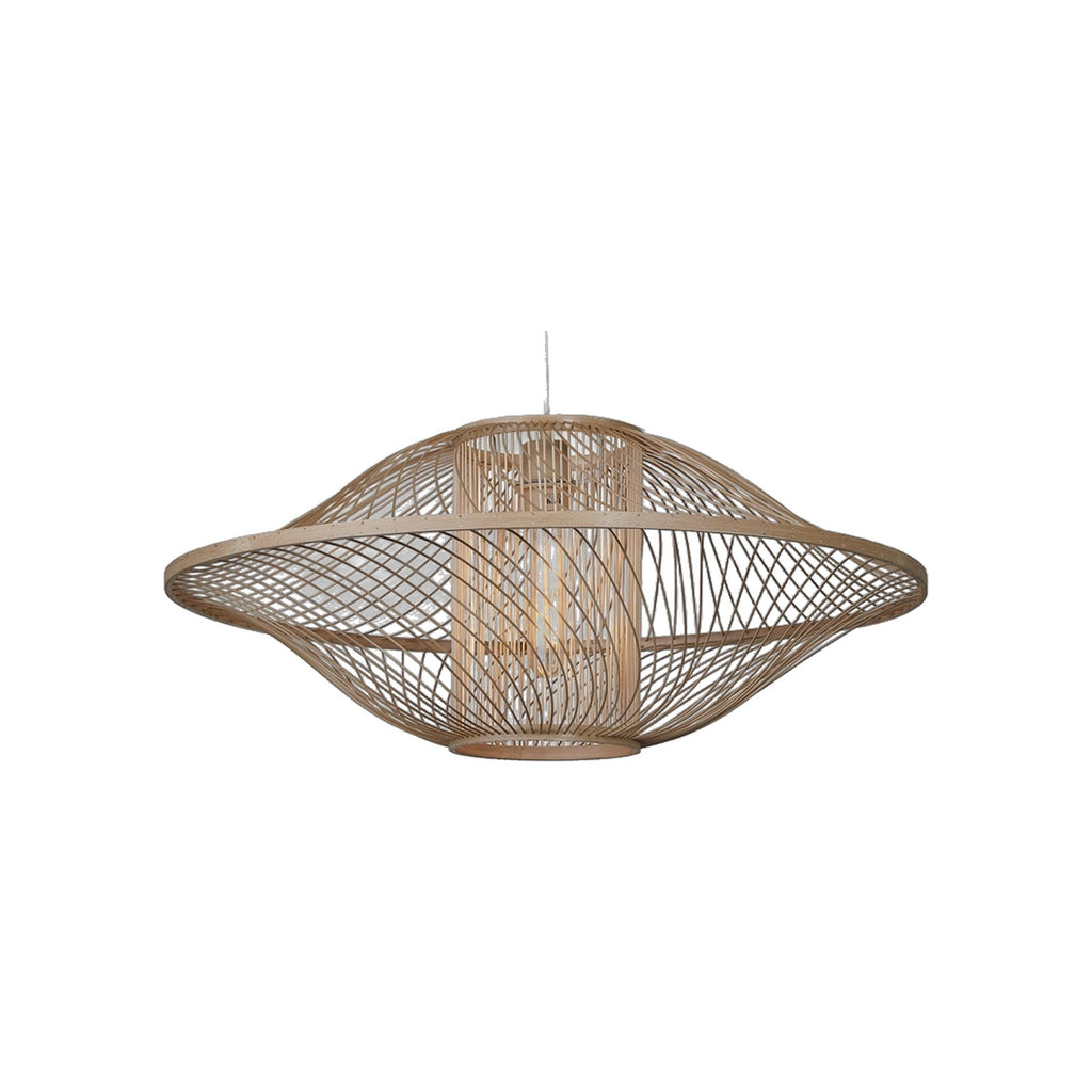 Suspension Maui bambou naturel 70 cm E27