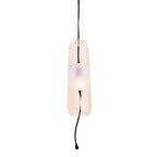 Suspension Mauri verre ambré E14, vue 4