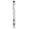 Suspension Mauri verre fumé E14