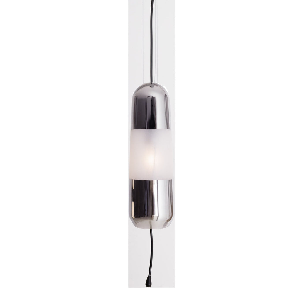 Suspension Mauri verre fumé E14, vue 3
