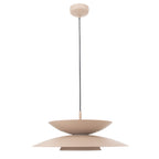 Suspension Mayumi beige, vue 3