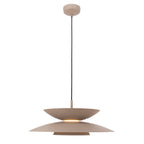 Suspension Mayumi beige, vue 4