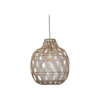 Suspension Mendoza bambou naturel 40 cm E27