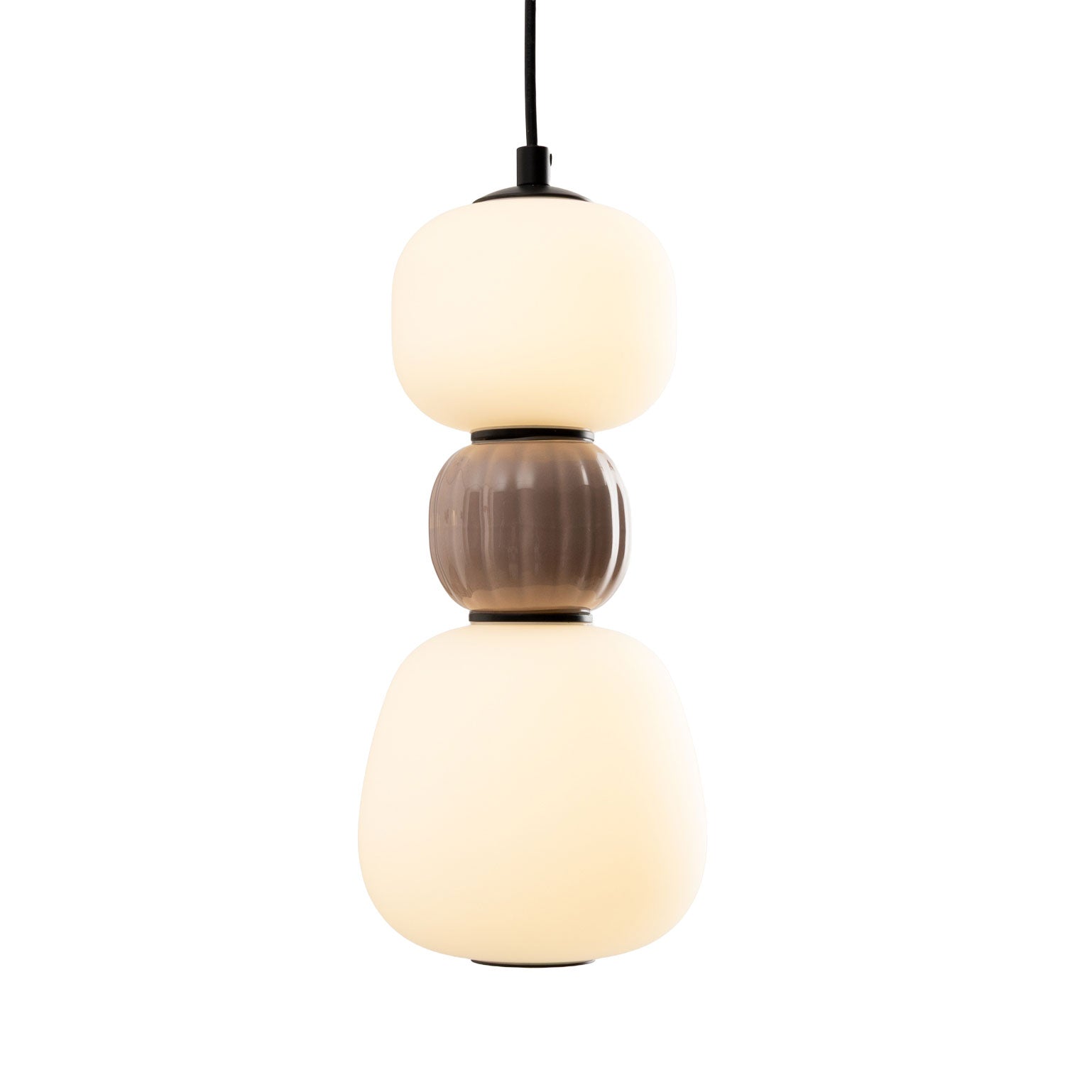 Suspension Modern 13 W ambrée, vue 3