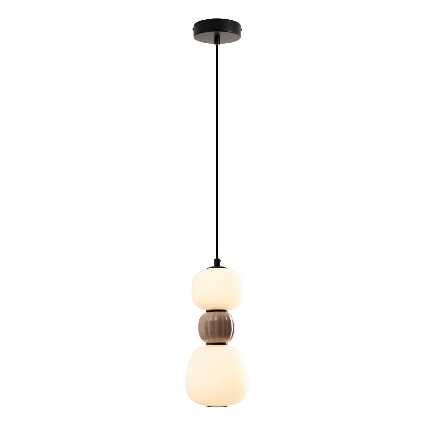 Suspension Modern 13 W ambrée
