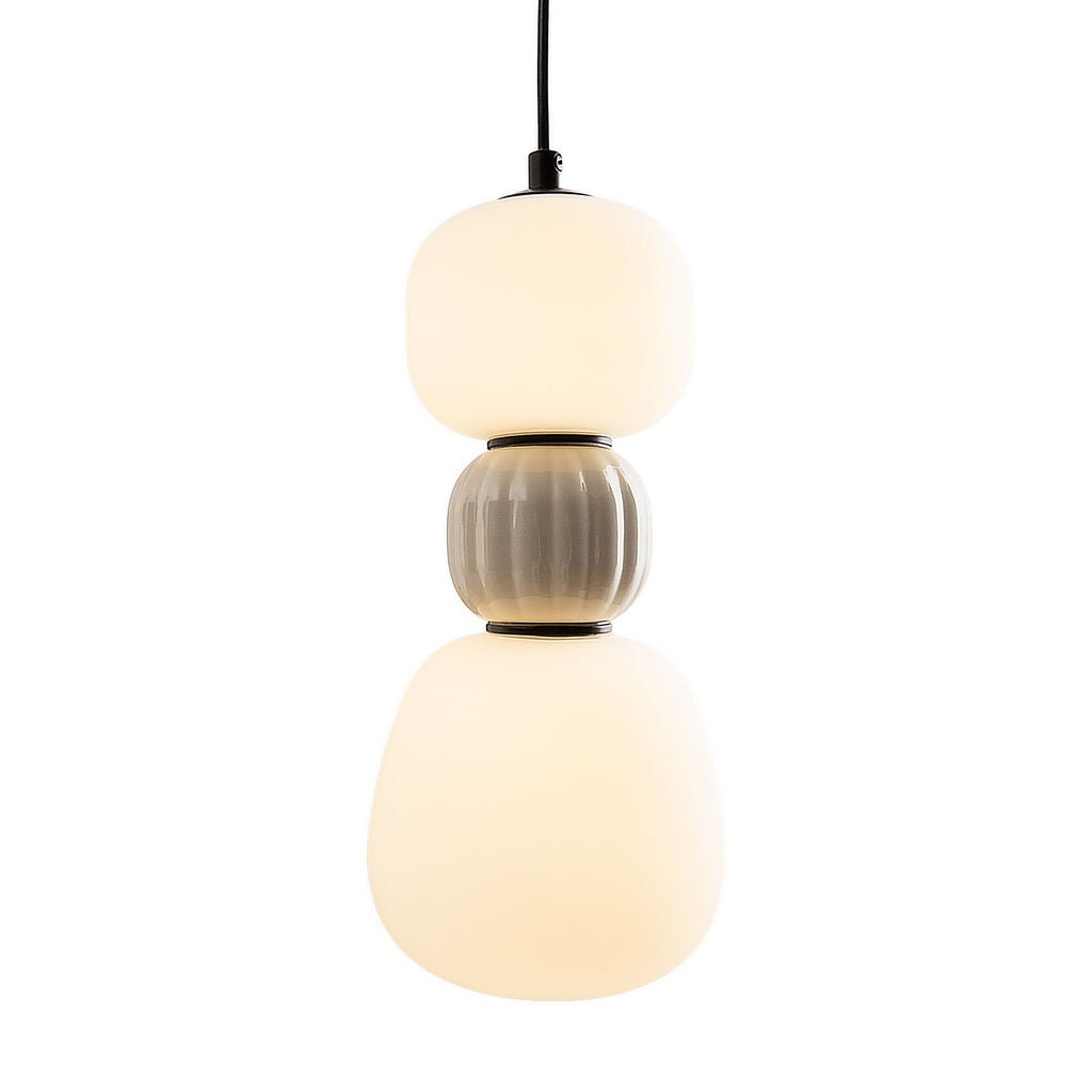 Suspension Modern 13 W beige, vue 3