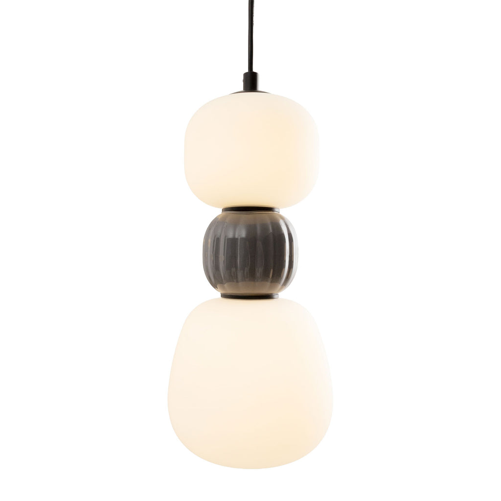 Suspension Modern 13 W grise, vue 3
