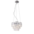 Suspension Monaco 42 cm chromée G9