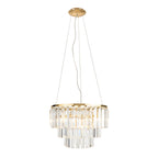 Suspension Monaco 42 cm dorée G9