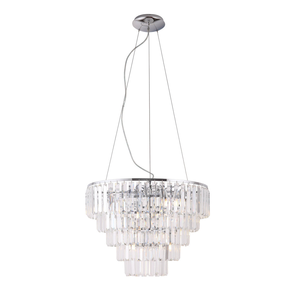 Suspension Monaco 60 cm chromée G9