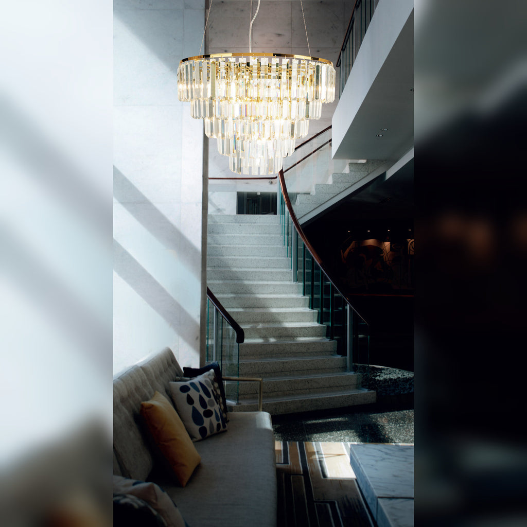 Suspension Monaco 60 cm dorée G9, vue 2
