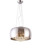 Suspension Moonlight 40 W chromée G9, vue 3