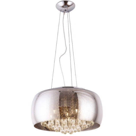 Suspension Moonlight 40 W chromée G9, vue 3
