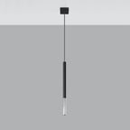 Suspension Mozaica 1, détail de la pointe chrome effilée