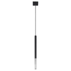 Suspension Mozaica 1 acier noir et chrome G9