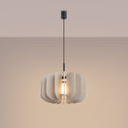 Suspension Mula 45 feutre beige E27, en éclairage