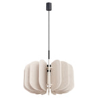 Suspension Mula 45 feutre beige E27