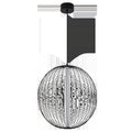 Suspension Nelson boule filaire noire