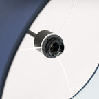 Suspension Nevia tambour bleu marine E27, détail