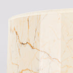 Suspension Nevia tambour effet marbre E27 en ambiance