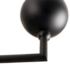 Suspension Nova 7 lumières noire G9, vue 3