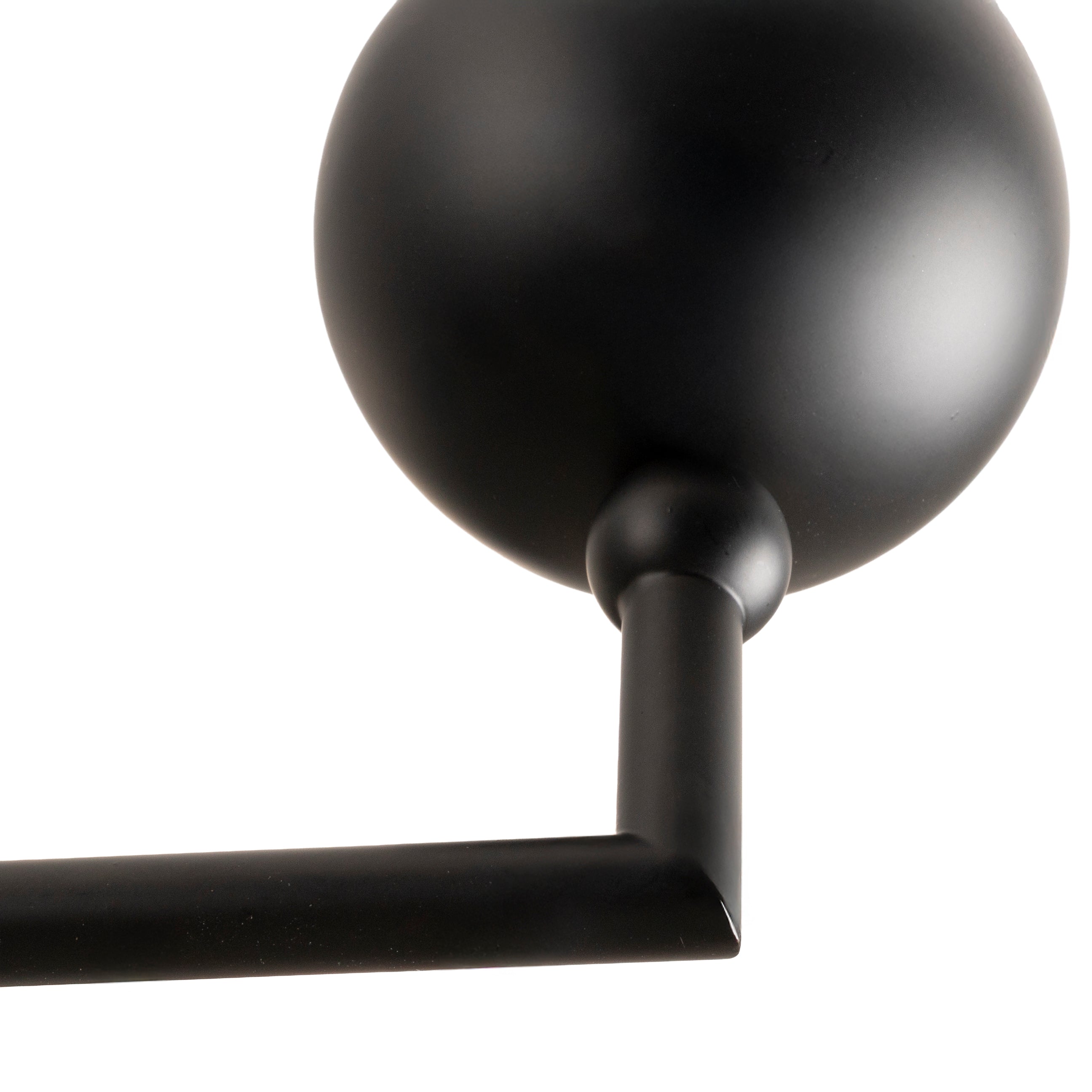 Suspension Nova 7 lumières noire G9, vue 3