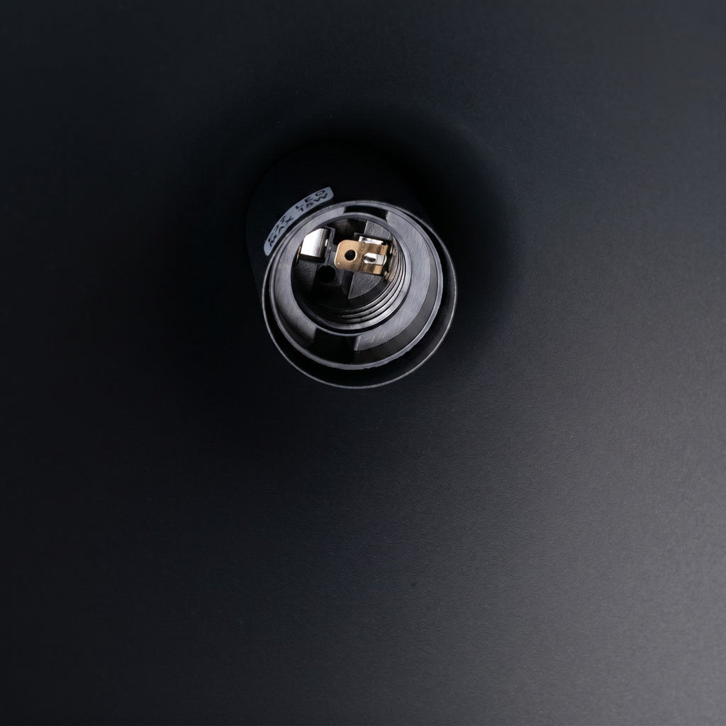 Suspension Nox cône 25 acier noir E27, vue 7