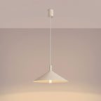 Suspension Nox cône 40 acier beige E27, vue 3