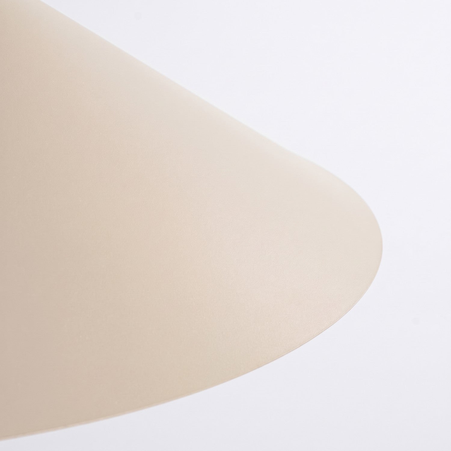 Suspension Nox cône 40 acier beige E27, vue 5