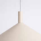 Suspension Nox cône 40 acier beige E27, vue 6