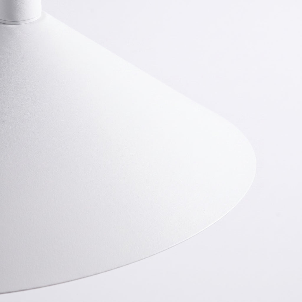 Suspension Nox cône 40 acier blanc E27, vue 5