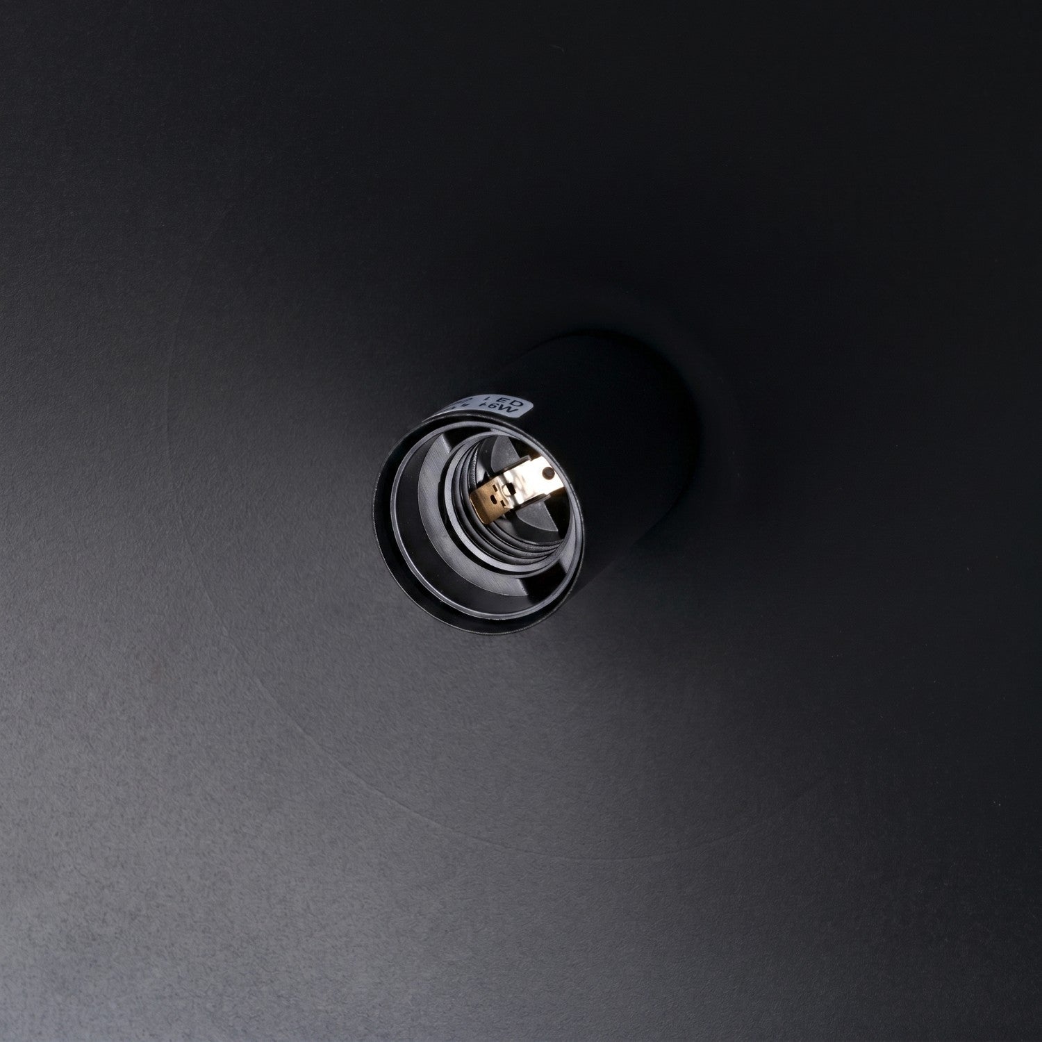 Suspension Nox cône 40 acier noir E27, vue 7