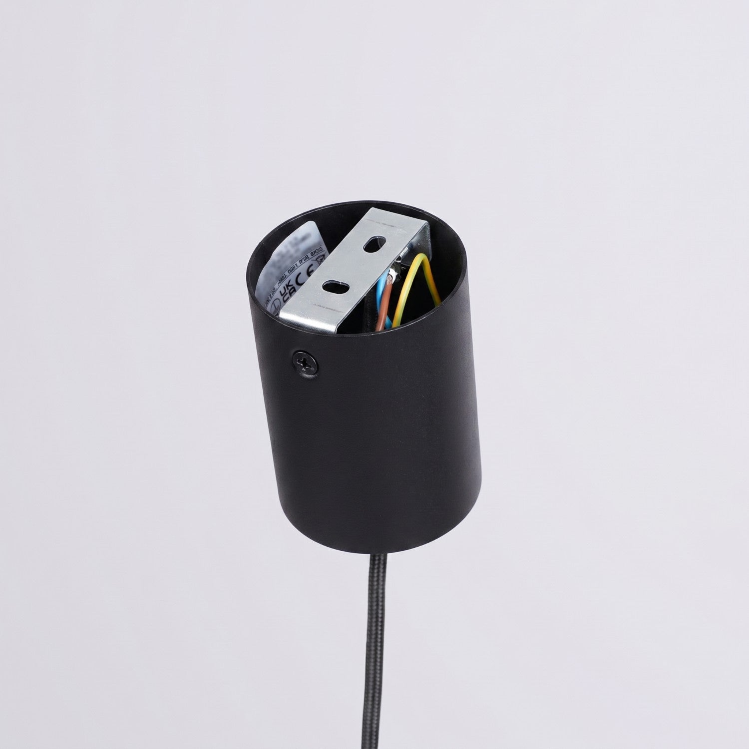 Suspension Nox cône 40 acier noir E27, vue 8