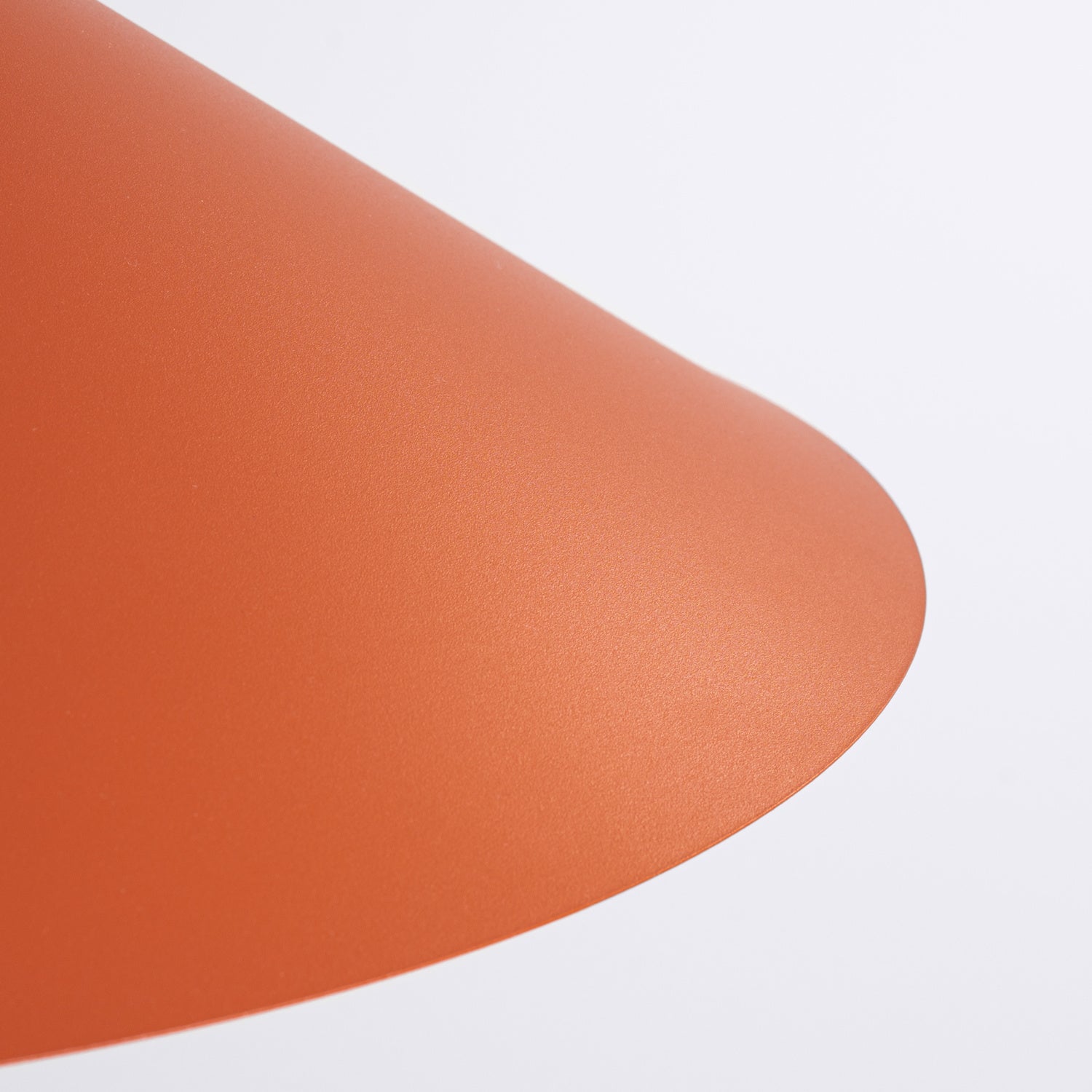 Suspension Nox cône 40 acier rouge ocre E27, vue 5