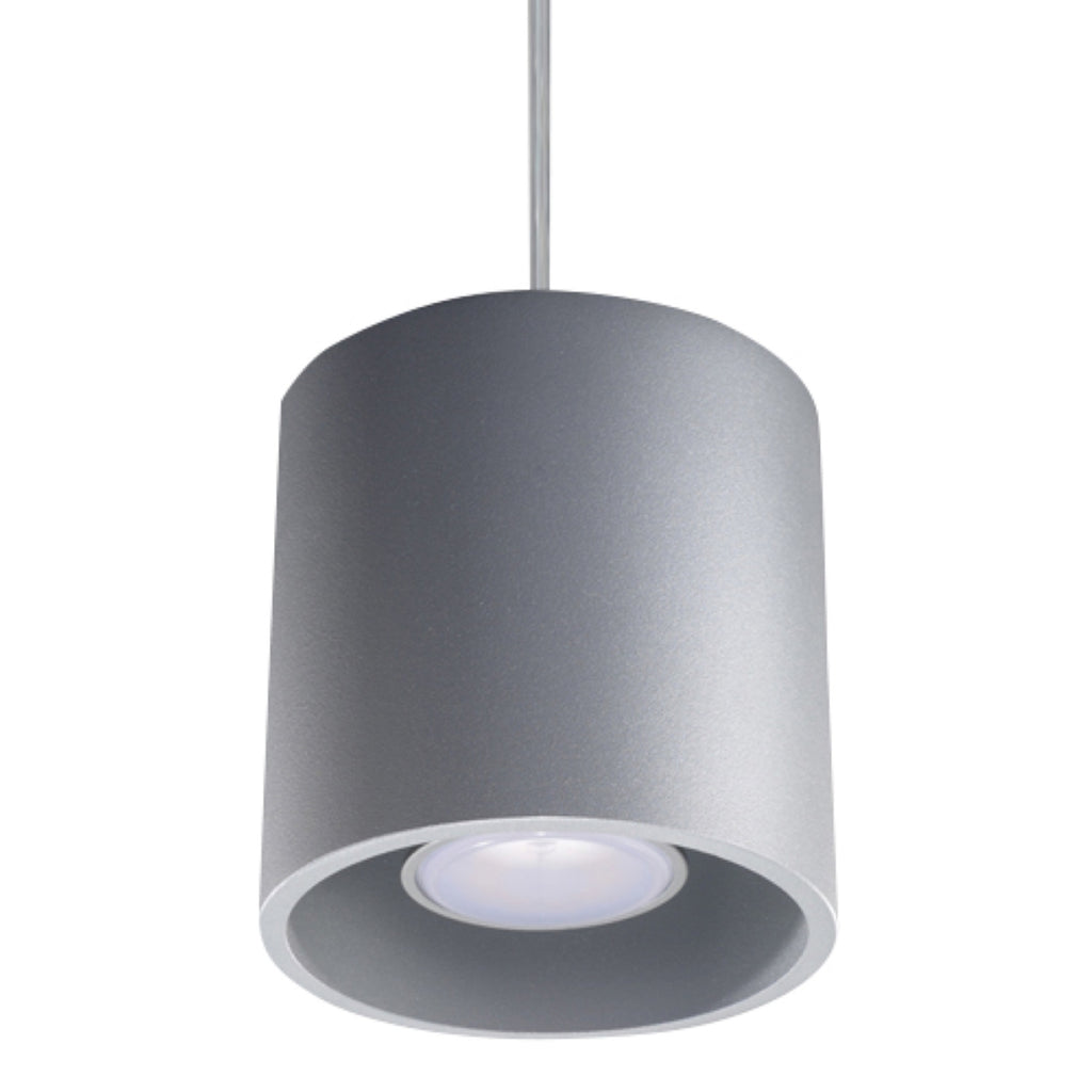 Suspension Orbis 1 aluminium gris