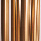 Suspension Organic 10 W dorée brossée à variateur, vue 3